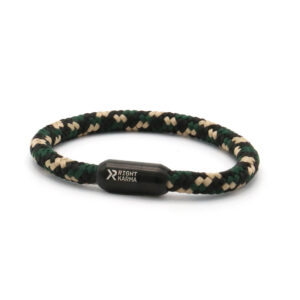 Armband Segeltau schwarz Rain Forrest back to nature